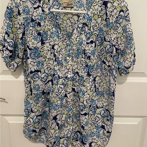 Bass  Button Down Shirt in blue.